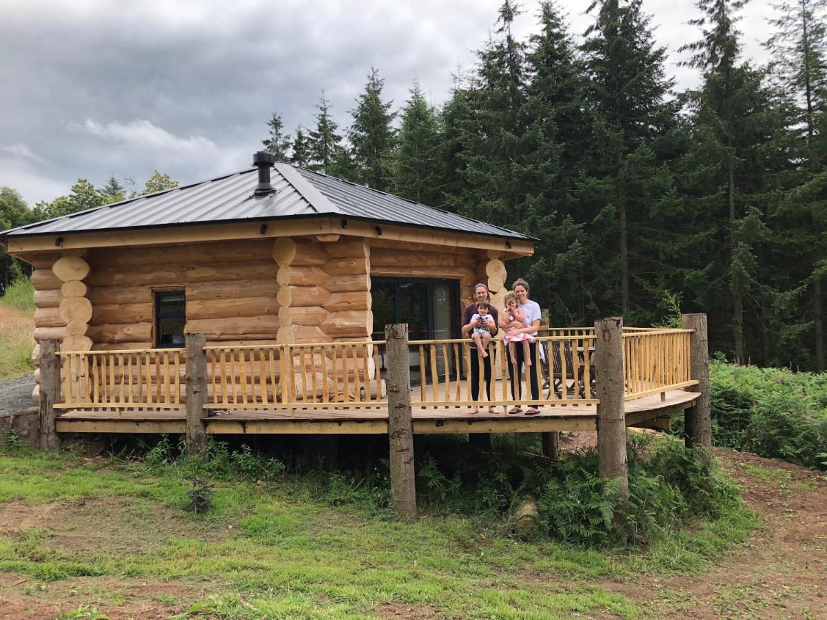 Coed Y Marchog Woodland Retreat Villa Херфорд Екстериор снимка